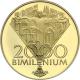 Zlatá mince Bimilénium 2000 Proof