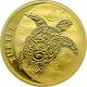 Zlatá investiční mince Niue Taku Hawksbill Turtle - Kareta pravá 1 Oz