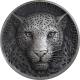Stříbrná mince 5 Oz Leopard The African Big Five High Relief 2018 Antique Standard