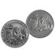 Sada dvou stříbrných uncových investičních mincí Český lev 2018 Proof/Standard