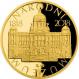 Zlatá půluncová medaila Založenie Národného múzea 2018 Proof