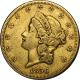 Zlatá minca American Double Eagle Liberty Head 1856