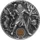 Stříbrná mince Slovanští bohové - Perun 2 Oz 2018 Antique Standard