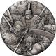 Stříbrná mince Válečnictví - římské legie 2 Oz 2018 Antique Standard