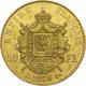 Zlatá mince 50 Frank Napoleon III. 1856 A