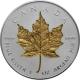 Strieborná pozlátená minca Maple Leaf - 40. výročie 1 Oz 2019 Proof