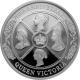 Strieborná minca Kráľovná Viktória 200. výročie narodenia 1 Oz 2019 Proof
