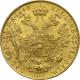Zlatá mince Dukát 50. výročí vlády Františka Josefa I. Rakouská ražba 1898 A Linkskopf
