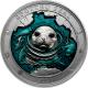 Stříbrná mince 3 Oz Podmořský svět - Tuleň pacifický 2020 Antique Standard