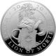Strieborná minca 10 Oz White Lion of Mortimer 2020 Proof
