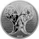Strieborná minca Equilibrium Tokelau 1 Oz 2019