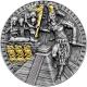 Stříbrná mince Válečníci - Mayský bojovník 2 Oz 2020 Antique Standard