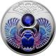 Strieborná minca Skarabeus Zafír 2020 Proof