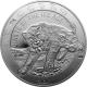 Stříbrná investiční mince Obři doby ledové - Šavlozubý tygr 1 Oz 2020