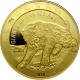 Zlatá investičná minca Obri doby ľadovej - Šavlozubý tiger 1 Oz 2020