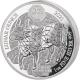 Stříbrná mince 1 Oz Rok Buvola Rwanda 2021 Proof