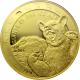 Zlatá investiční mince Obři doby ledové - Medvěd jeskynní 1 Oz 2020