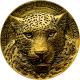 Zlatá mince Leopard The African Big Five High Relief 1 Oz 2021 Antique Standard