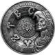 Stříbrná mince 1 kg 500 let od pádu Aztécké říše 2021 Antique Standard