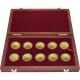 Sada 10 zlatých mincí Hrady České republiky 2016 - 2020 Standard