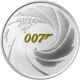 Strieborná investičná minca James Bond 007 1 Oz 2021
