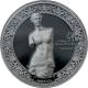 Strieborná minca 2 Oz Večné sochy - Méloská Venuša Ultra high relief 2017 Proof