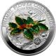 Strieborná minca 3D Enamel Flower Collection - Cezmína 1 Oz 2021 Proof