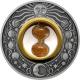 Strieborná minca 2 Oz Presýpacie hodiny 2021 Antique Štandard
