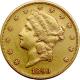 Zlatá minca American Double Eagle Liberty Head 1890
