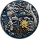 Stříbrná mince 3 Oz Slovanský bestiář - Rusalka High Relief 2021 Antique Standard