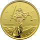 Zlatá investiční mince Gibraltar Lady Justice 1 Oz 2021