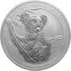 Stříbrná investiční mince Koala 1Kg 2015