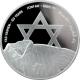 Strieborná minca Jad vašem 2 NIS Izrael 2013 Proof
