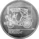 Stříbrná mince 200 Kč První osobní automobil ve střední Evropě 100. výročí 1997 Standard