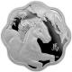 Stříbrná mince Year of the Horse Rok Koně Lotos 2014 Proof