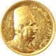 Zlatá minca 100 Piastr Fuad I. 1922