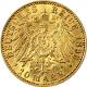 Zlatá mince 10 Marka Vilém II. Pruský 1893
