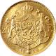 Zlatá mince 20 Frank Albert I. Belgický 1914 francouzský text