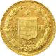 Zlatá mince 20 Frank Helvetia - Libertas 1893