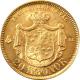 Zlatá mince 20 Koruna Oskar II. 1874