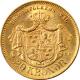 Zlatá minca 20 Koruna Oskar II. 1876