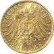 Zlatá mince 20 Marka Fridrich August III. Saský 1905