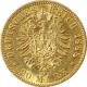 Zlatá mince 20 Marka Vilém II. Pruský 1888