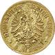 Zlatá minca 5 Marka Vilém I. Pruský 1877