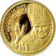Zlatá mince Rezignace Benedikta XVI. 0.5g Miniatura 2013 Proof