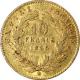 Zlatá mince 10 Frank Napoleon III. 1866 BB