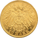 Zlatá minca 10 Marka Fridrich František III. Meklenburský 1890