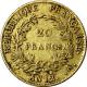 Zlatá mince 20 Frank Napoleon Bonaparte 1803