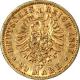 Zlatá minca 20 Marka Vilém I. Pruský 1887