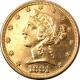 Zlatá mince 5 Dolar American Eagle Liberty Head 1881